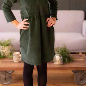 Kit couture – Robe Rosie velours milleraies