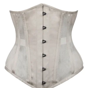 Serre-taille longline champagne en filet