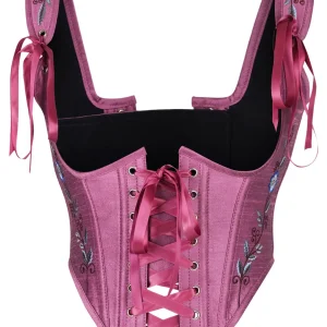 Twilight Rose Lace-Up Bodice