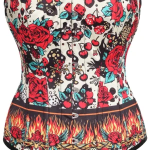 Rockabilly Heatwave Overbust Corset