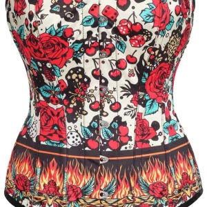 Rockabilly Heatwave Overbust Corset