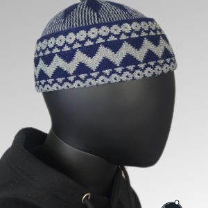 BONNET #ZIGZAG (Bleu/Gris)