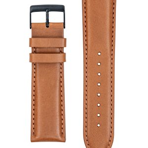 Bracelet Cuir Marron Clair 22mm