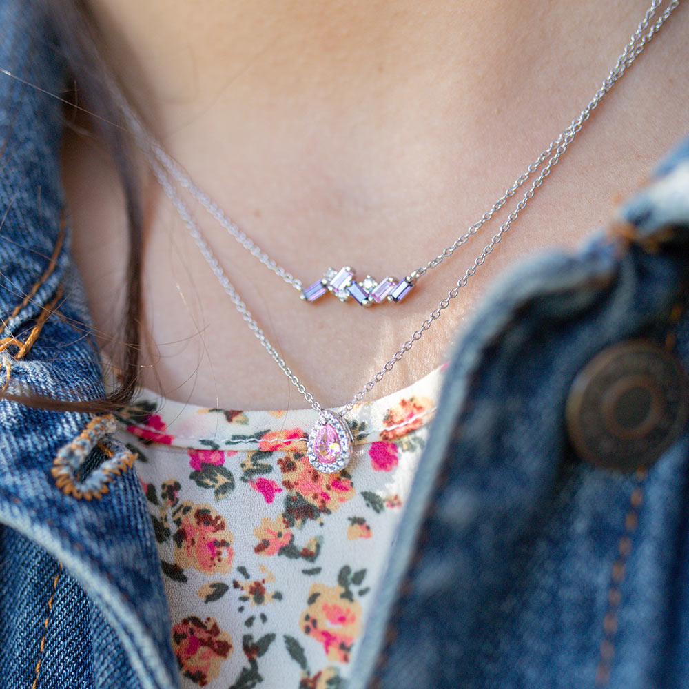 Collier Femme Argent rhodié – 600087 – Image 2