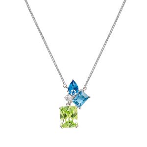 Collier Femme Argent rhodié – 600117