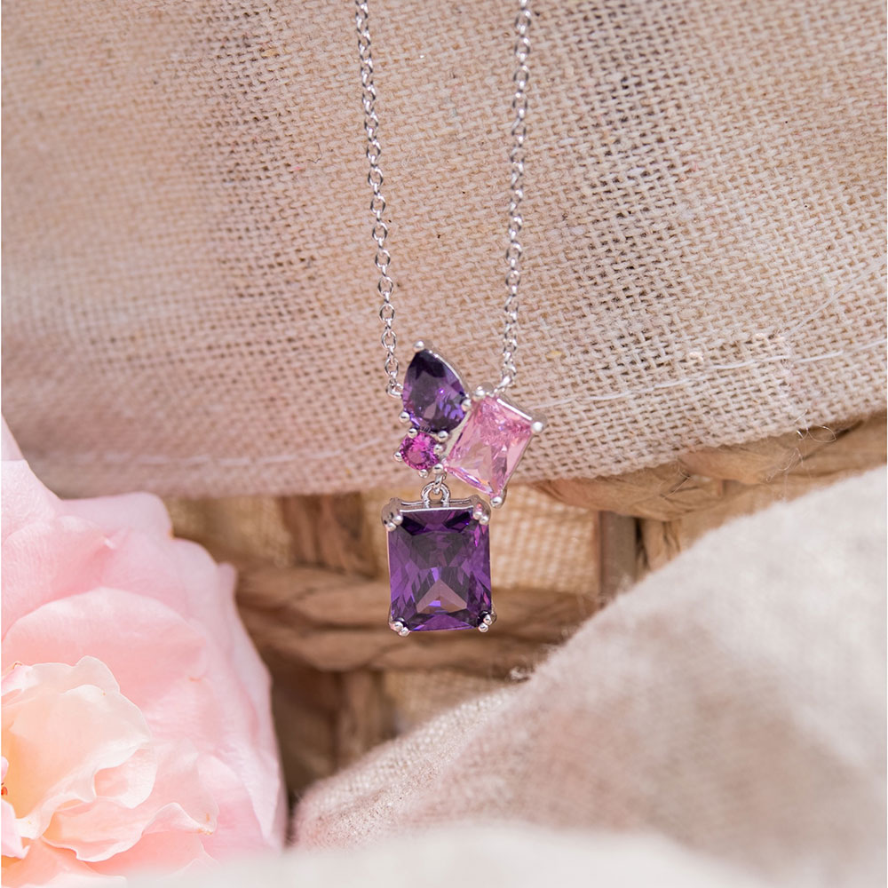 Collier Femme Argent rhodié – 600118 – Image 2