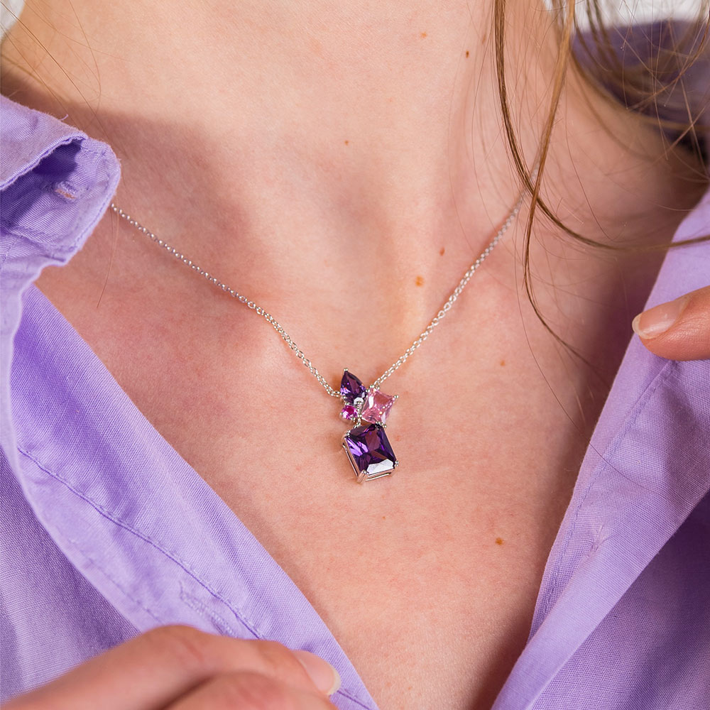 Collier Femme Argent rhodié – 600118 – Image 3