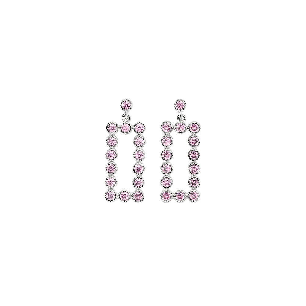Boucle d’oreille Argent rhodié – 602617