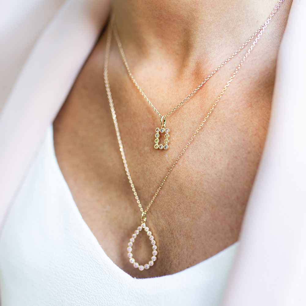 Pendentif Femme Plaqué or – 604114 – Image 2