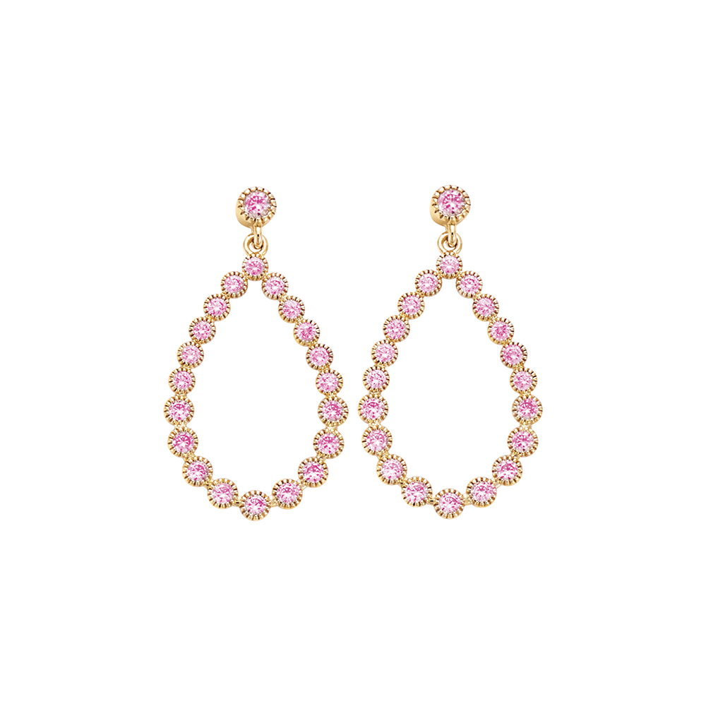 Boucle d’oreille Femme Plaqué or – 606606