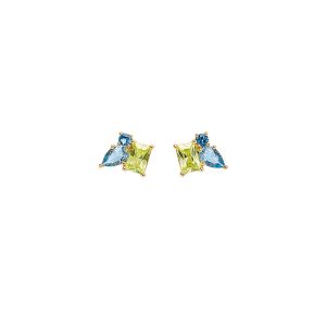 Boucle d&rsquo;oreille Femme Plaqué or – 606635
