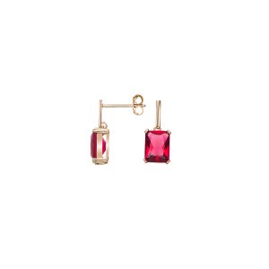 Boucle d&rsquo;oreille Femme Plaqué or – 606638