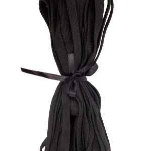 Corset avec cordon en dentelle Noir