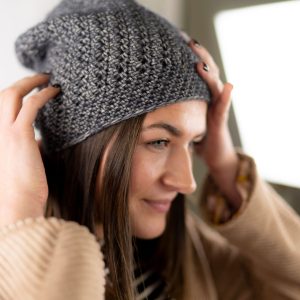 Destockage hiver 2026 – Kit Crochet – Bonnet Slouch