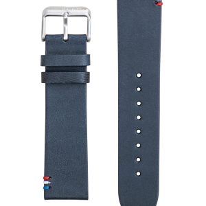 Bracelet Cuir Bleu Edition Collector 70ans 22mm