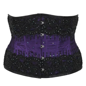 Corset Guêpe Couture Violet