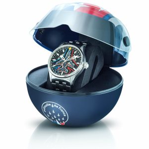 Coffret ATHOS-668908 Automatique Cadran Noir Bracelet Acier