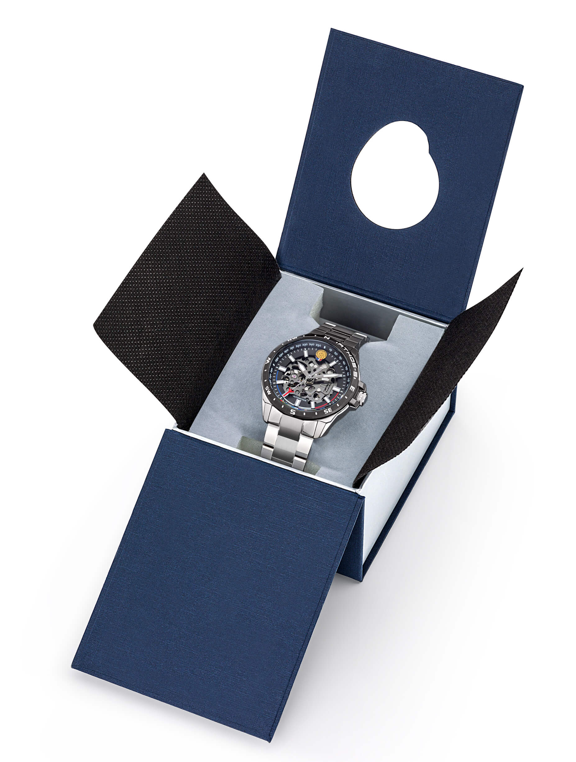 Montre Automatique Acier Cadran Noir A5-100PRS-668117 – Image 6