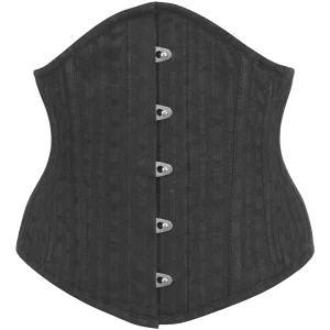 Corset guêpière Expert Waist Training coton Noir