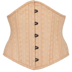Beige Expert Waist Training Cotton Waspie Corset