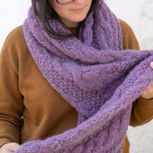 Destockage hiver 2026 – Kit tricot – Echarpe Copenhague Merino