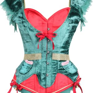 Christmas Elf Steel Boned Corset