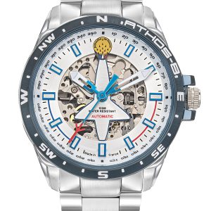 Montre Automatique Acier Cadran Argenté A8-100ED-668111