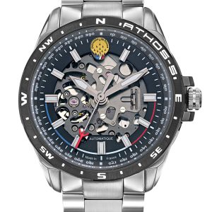Montre Automatique Acier Cadran Noir A5-100PRS-668117