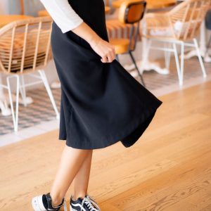 Kit Couture – Jupe Nora viscose unie