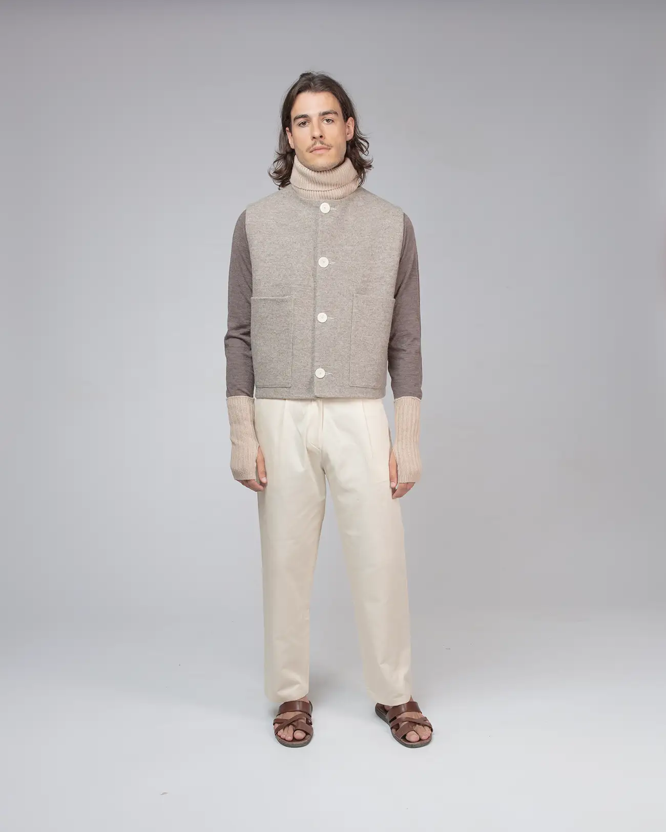 Gilet Alpage Gris – Image 4