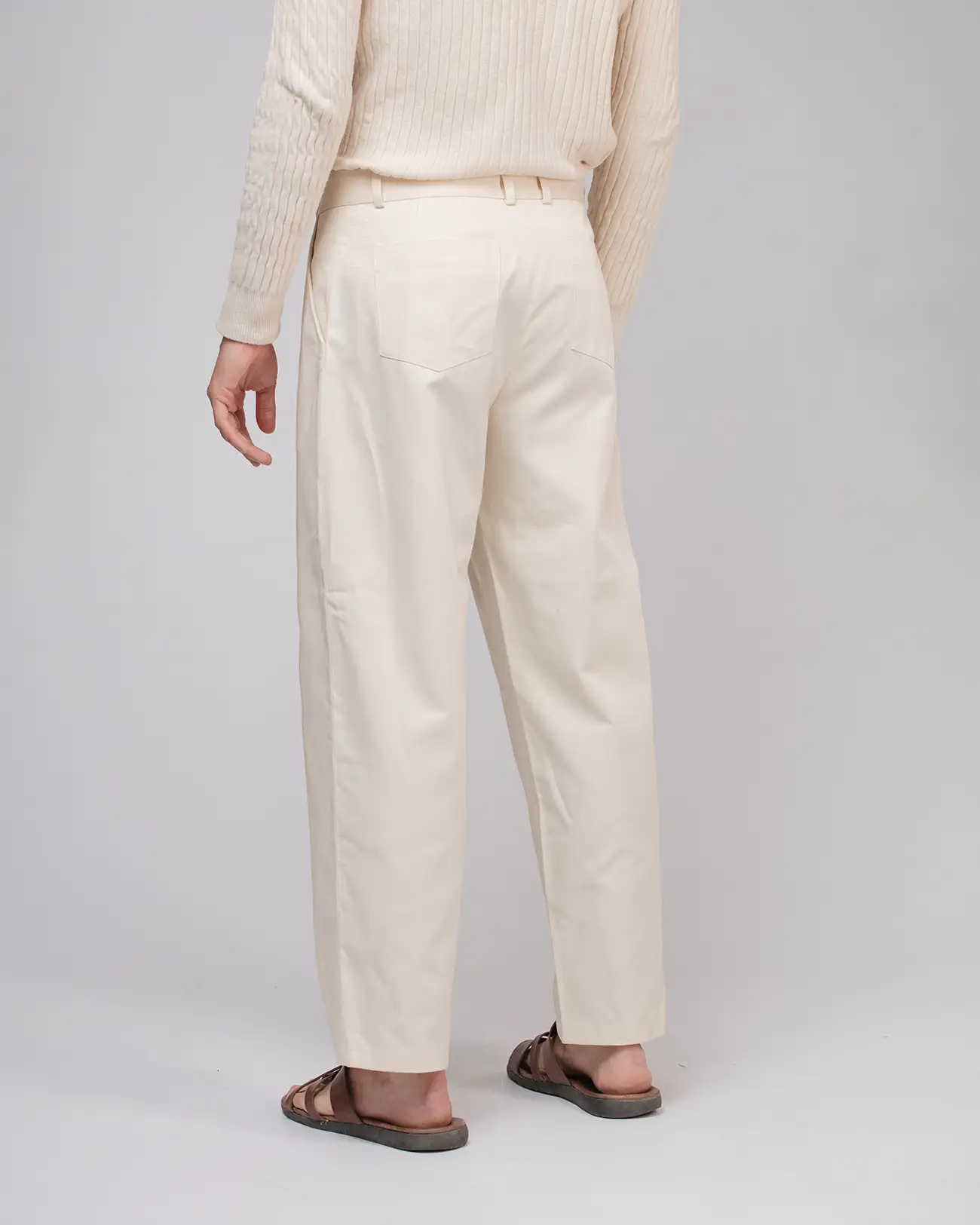 Le Pantalon d’Alpage Blanc Crême – Image 3