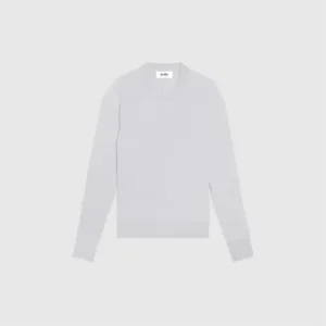 Pull Douillet Femme Gris Clair