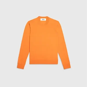 Pull Douillet Homme Orange