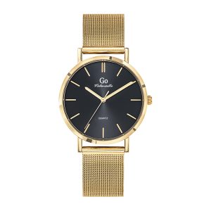 Montre Femme Boîtier Doré Bracelet Métal Doré – 695264