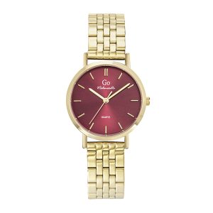 Montre Femme Boîtier Doré Bracelet Métal Doré – 695378