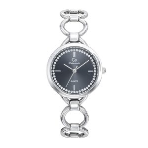 Montre Femme Boîtier Argenté Bracelet Métal Argenté – 695421