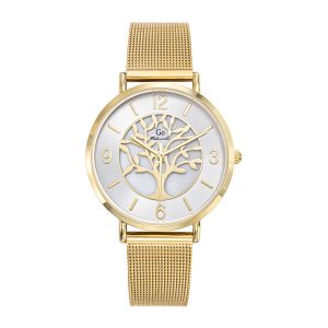 Montre Femme Boîtier Doré Bracelet Métal Doré – 695441