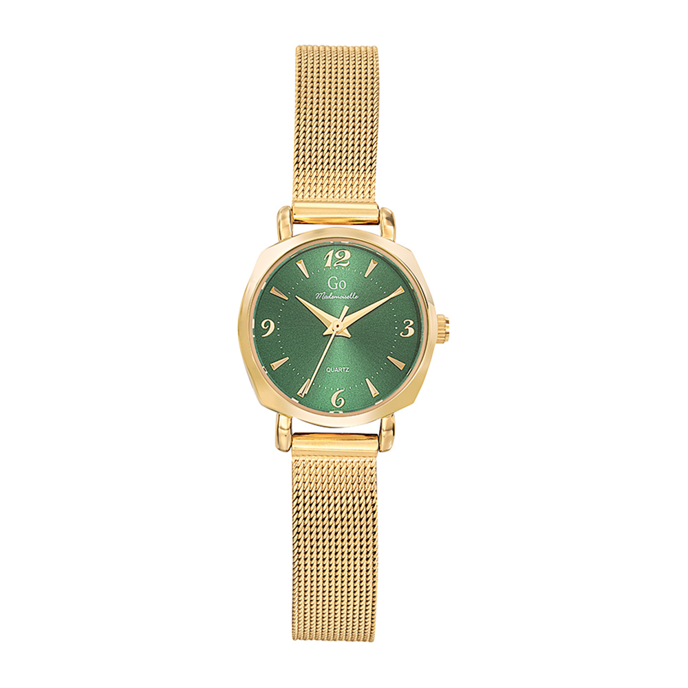 Montre Femme Boîtier Doré Bracelet Métal Doré – 695567