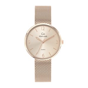Montre Femme Boîtier Doré rose Bracelet Métal Doré rose – 695589