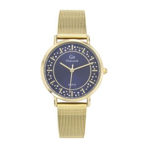 Montre Femme Boîtier Doré Bracelet Métal Doré – 695592