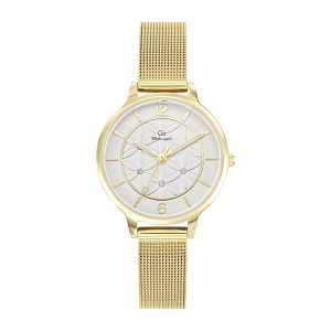Montre Femme Boîtier Doré Bracelet Métal Doré – 695594