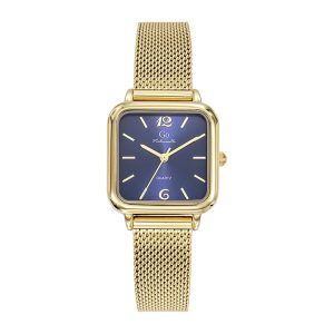 Montre Femme Boîtier Doré Bracelet Métal Doré – 695613