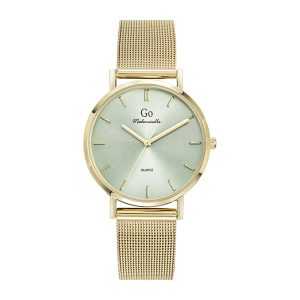 Montre Femme Boîtier Doré Bracelet Métal Doré – 695622