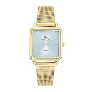 Montre Femme Boîtier Doré Bracelet Métal Doré – 695626