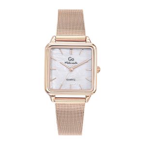 Montre Femme Boîtier Doré rose Bracelet Métal Doré rose – 695627