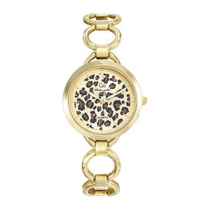 Montre Femme Boîtier Doré Bracelet Métal Doré – 695630