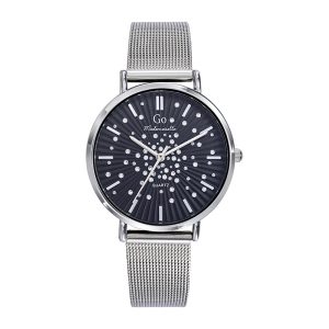 Montre Femme Boîtier Argenté Bracelet Métal Argenté – 695636