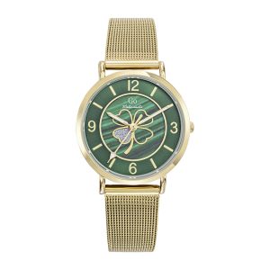 Montre Femme Boîtier Doré Bracelet Métal Doré – 695643