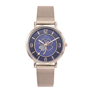 Montre Femme Boîtier Doré rose Bracelet Métal Doré rose – 695644