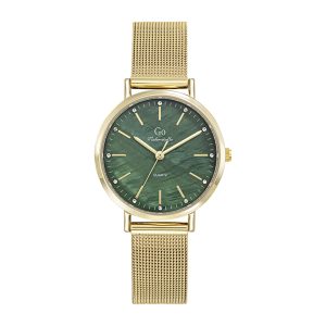 Montre Femme Boîtier Doré Bracelet Métal Doré – 695663